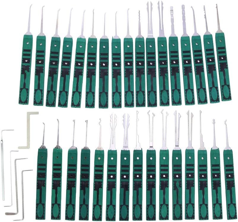 🧰KLOM KL-320 Professional Single Hook Lock Pick Set | Master Pickset Tooling System