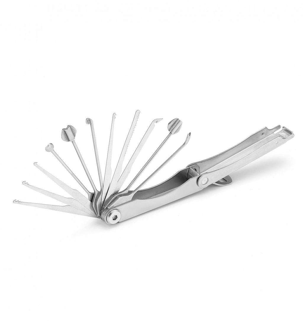 🧰Foldable Lock Pick Set | Portable Locksmith Repair Tool