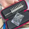 🧰HUK 8 Cut Tibbe 2‑in‑1 Tool for Jaguar | Automotive Lock Pick & Decoder