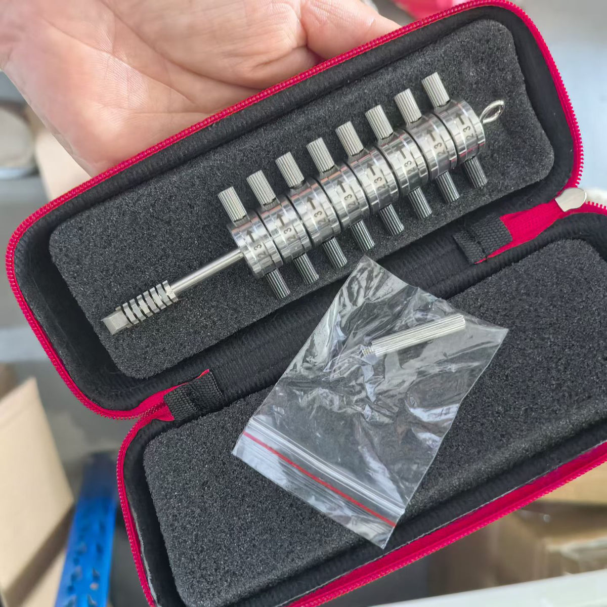 🧰HUK 8 Cut Tibbe 2‑in‑1 Tool for Jaguar | Automotive Lock Pick & Decoder