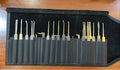 🧰Professional Locksmith Pick & Hook Tool Set with Leather Storage Pouch