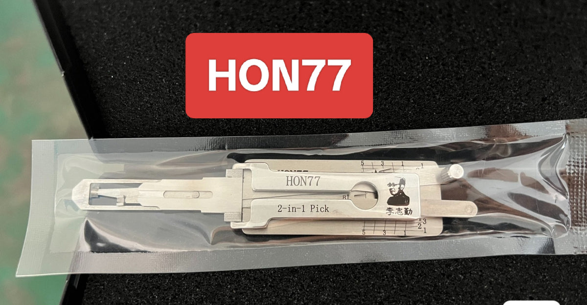 🔧 Lishi HON77 2‑in‑1 Car Lock Pick & Decoder | Professional Locksmith Tool
