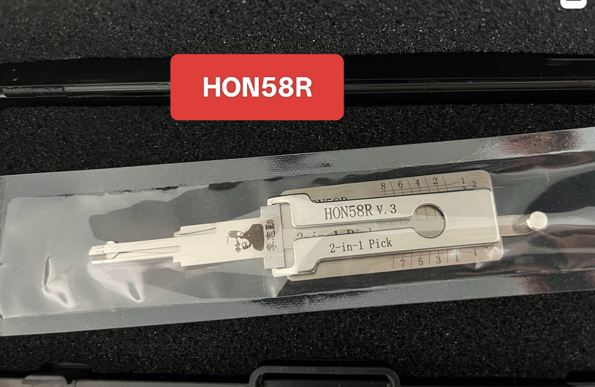 🔧 Lishi HON58R 2‑in‑1 Car Lock Pick & Decoder | Professional Locksmith Tool