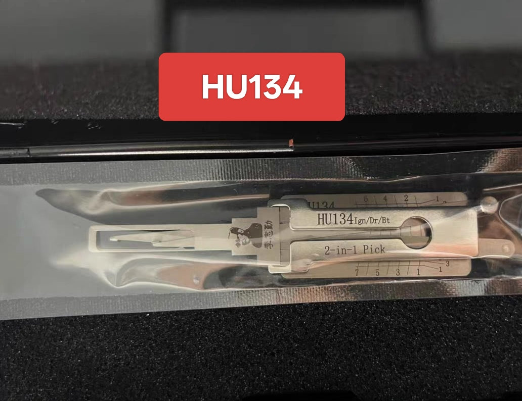 🔧 Lishi HU134 2‑in‑1 Car Lock Pick & Decoder | Professional Locksmith Tool