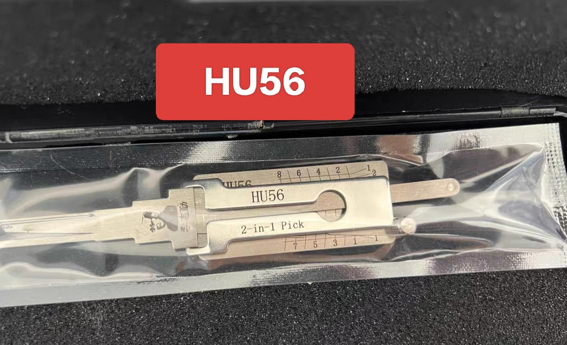 🔧 Lishi HU56 2‑in‑1 Car Lock Pick & Decoder | Professional Locksmith Tool