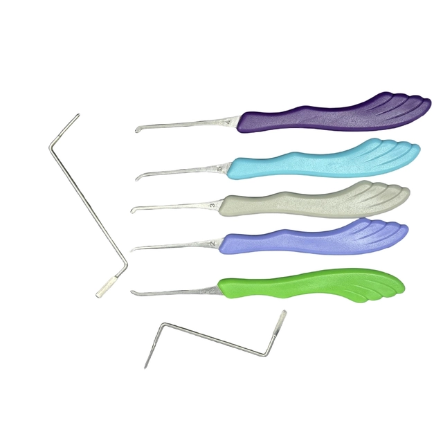 🔧 5‑Piece Lock Pick Set With Storage Pouch | Professional Locksmith Tools