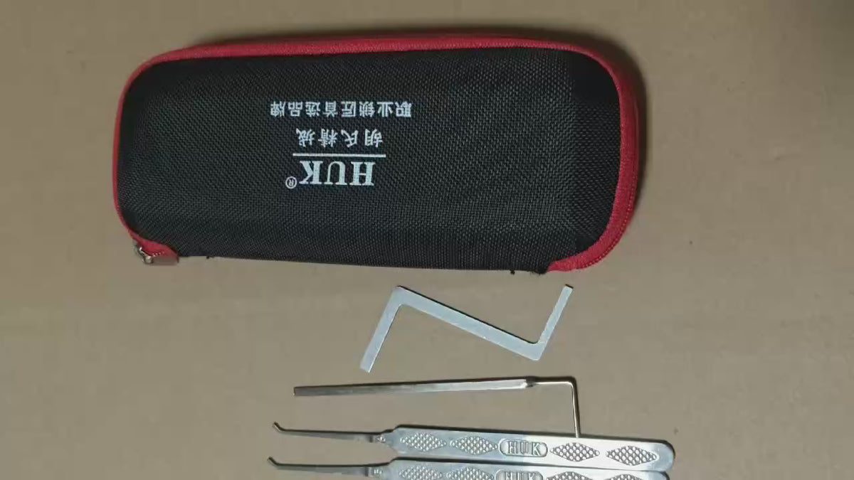 🧰HUK 6Pcs Pick Blade Set | Professional Locksmith Pick Tools